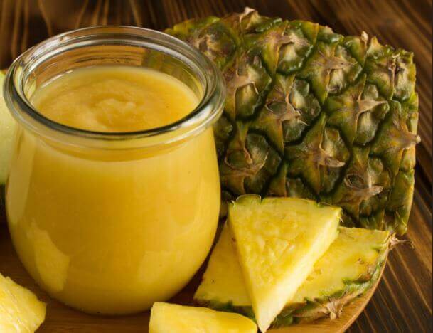 faire une compote d'ananas