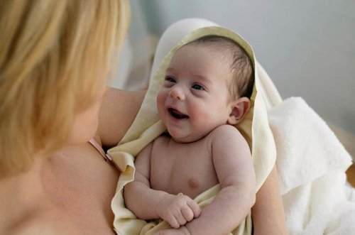 Extérogestation : le moment du bain.