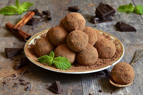 les bienfaits pour la santé des truffes au chocolat