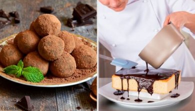 Recette facile pour la préparation d'un gâteau à la truffe au chocolat