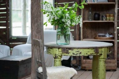 6 techniques pour décorer avec de la peinture country