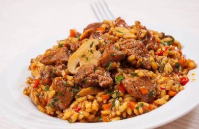 Recette de riz chinois au poulet et au miel