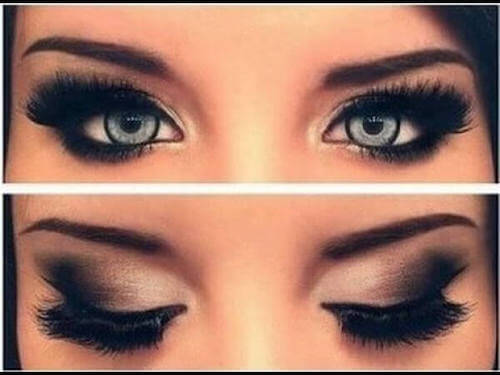 le smoky est un maquillage de soirée idéal pour votre regard