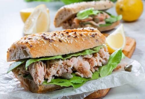 sandwich au thon