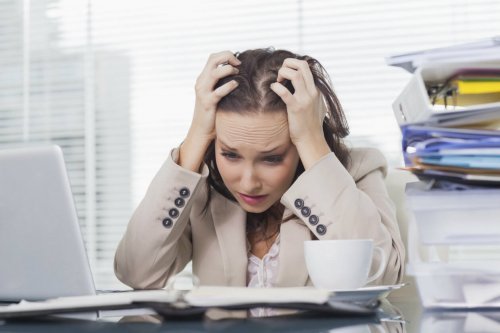Femme stressée