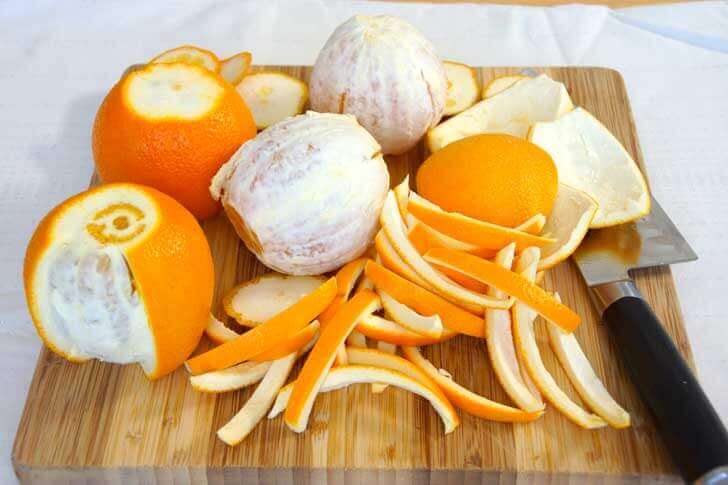 recette d'un gateau à l'orange