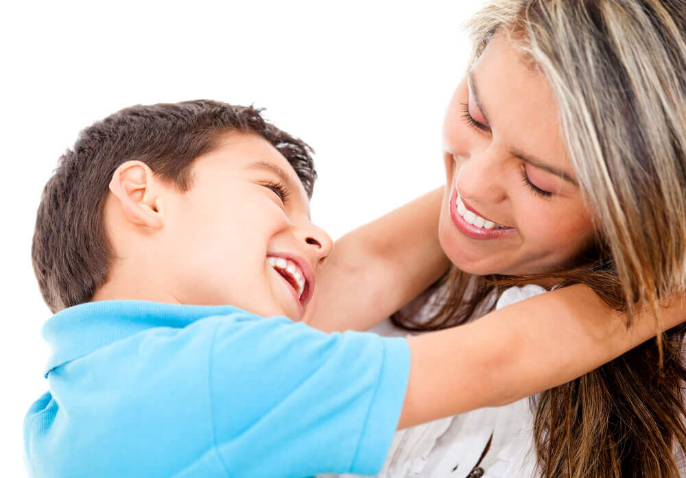 Pour avoir un enfant aimant, montrez l'exemple.