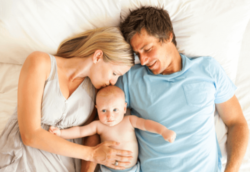 La vie de couple avec un enfant.