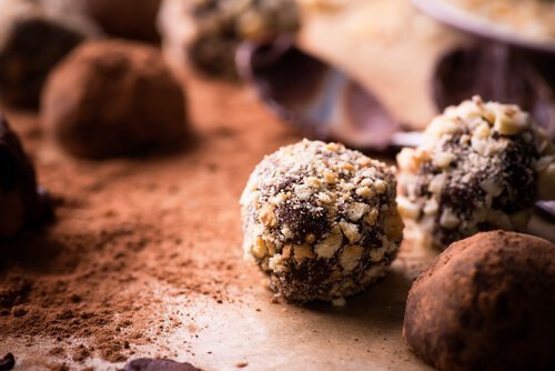 truffes au chocolat