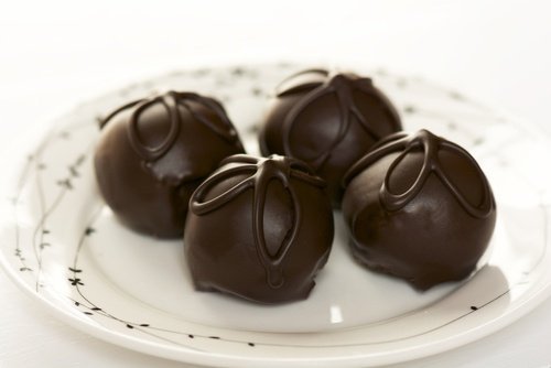 recette traditionnelle de truffes au chocolat