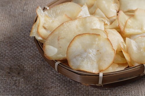 chips végétariennes