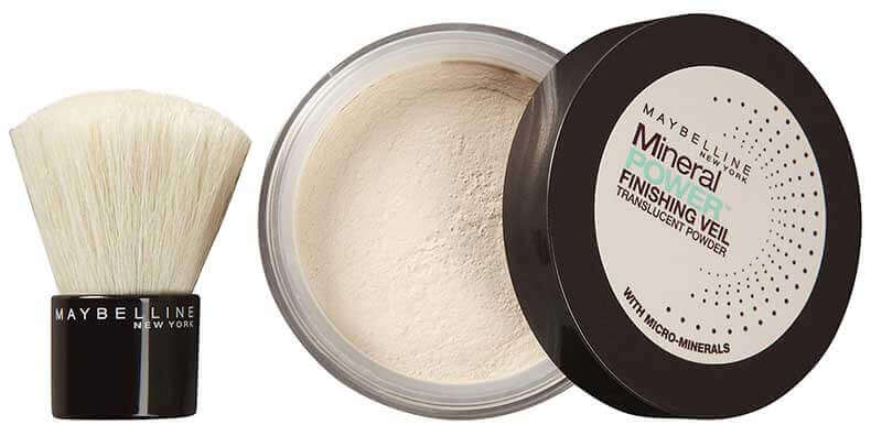 Les différents types de poudre pour le visage