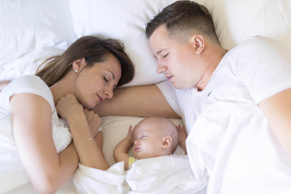 dormir avec son bébé