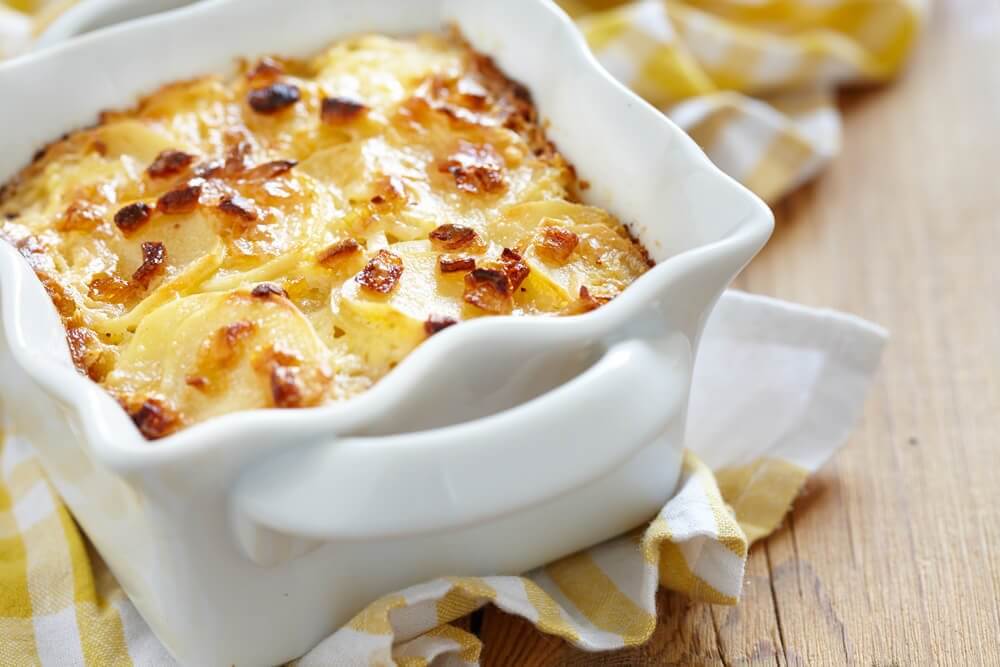 gratin de pommes de terre au fromage