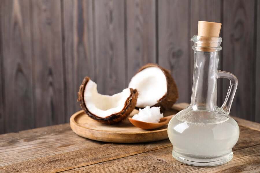 l'huile de coco pour