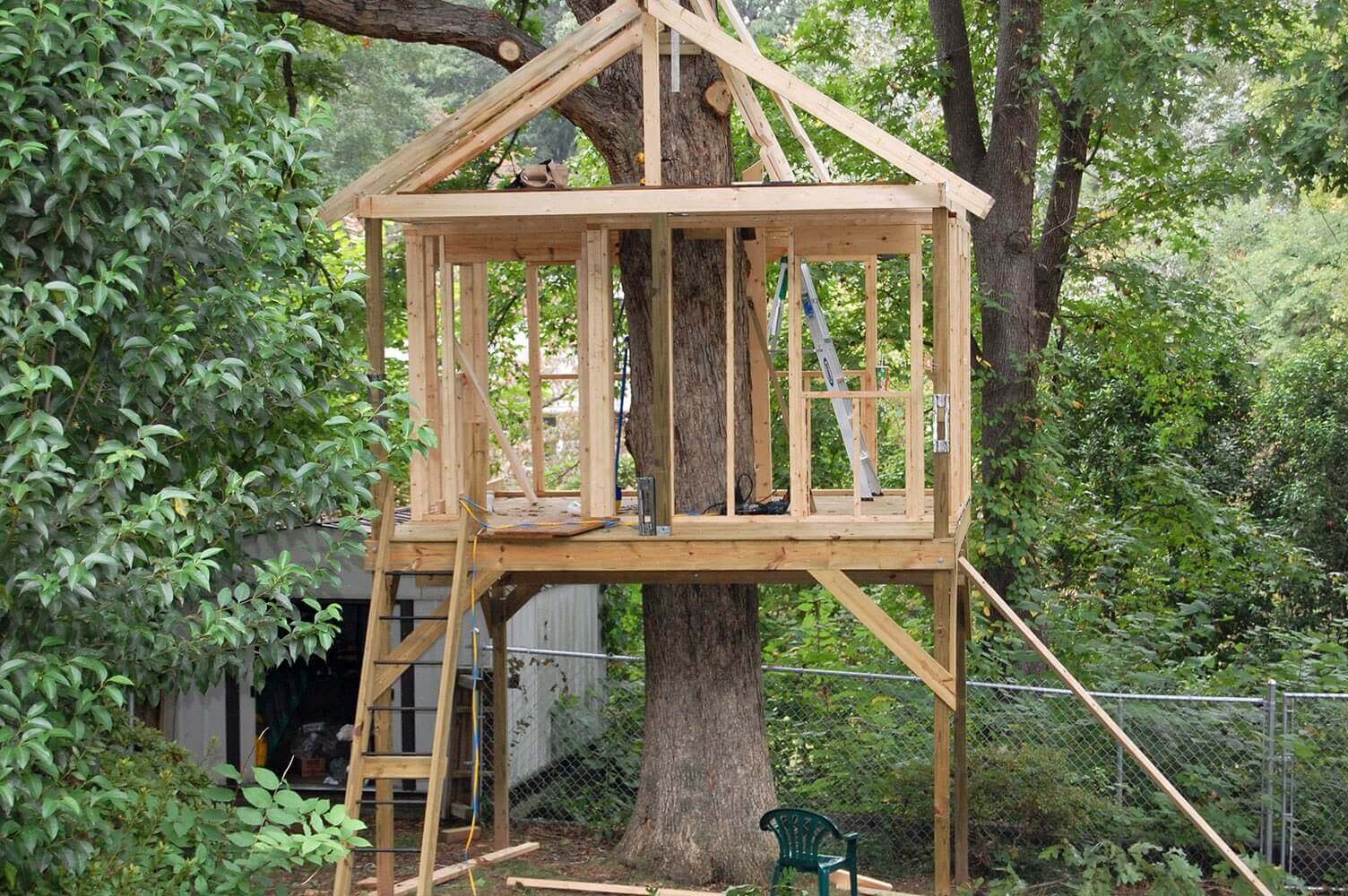 Comment construire une cabane dans l'arbre pour votre enfant Améliore — free download