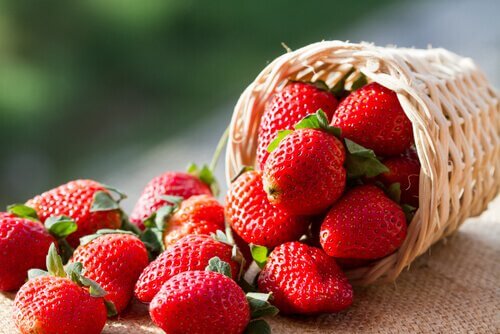 boisson de fraises