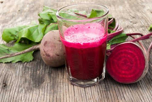 Smoothies véganes rouges