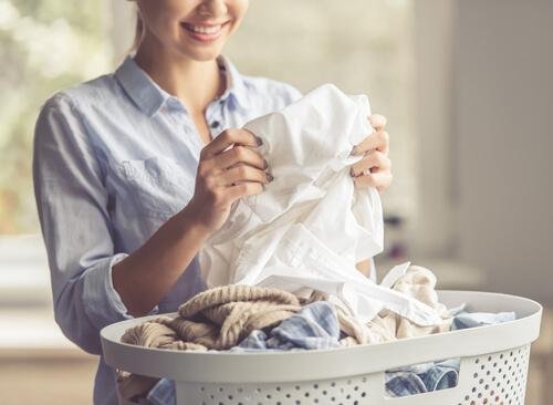 vêtements en laine propres