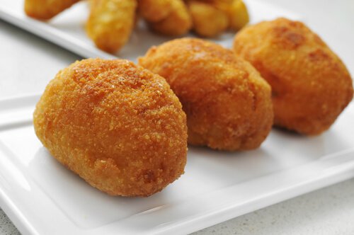 croquettes au jambon et au poulet