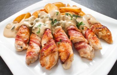 Recette de poulet farci au fromage