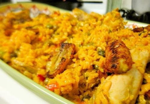 riz au poulet façon espagnole