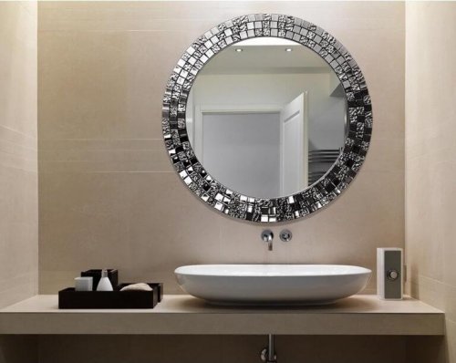 idées déco : des miroirs dans la salle de bains