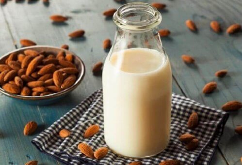 prepare almond milk