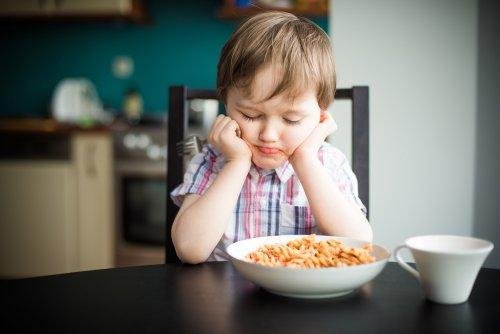 enfant qui ne veut pas manger