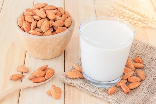 lait végétal à base d'amandes