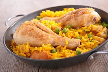 Recette de riz au poulet façon espagnole