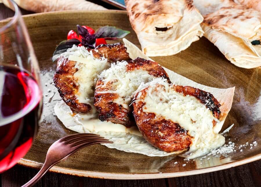 filets de veau au parmesan