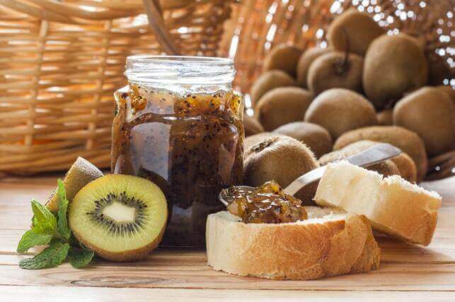 recettes de confitures : confiture de kiwi