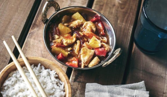 Poulet sauce aigre-douce à la chinoise
