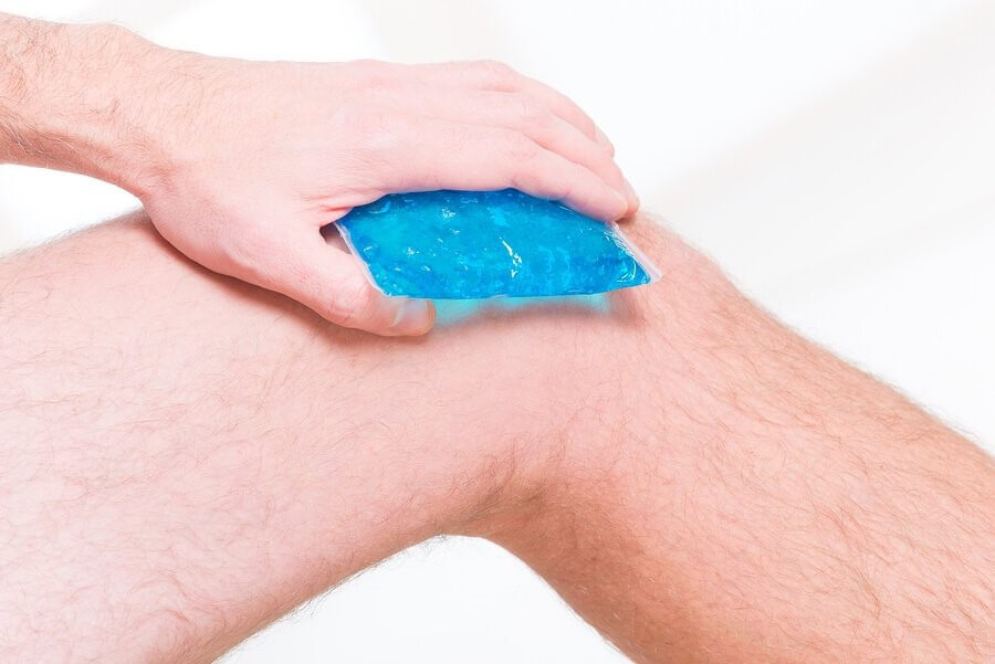soulager une tendinite avec de la glace