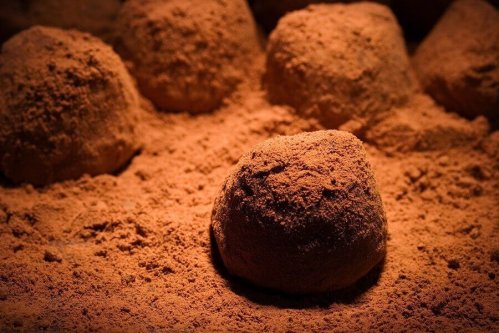 truffes au chocolat