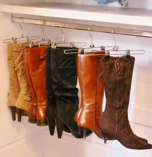 bottes sur cintres