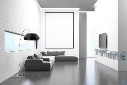 Un séjour dans le style minimaliste