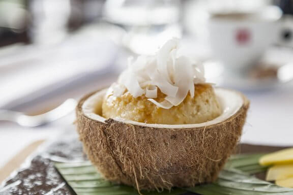 Flan coco sans sucre et sans lait