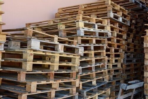 palettes recyclées en bois