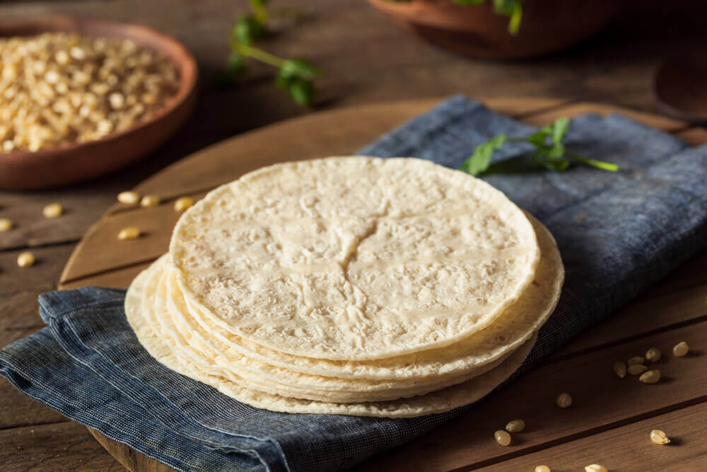 préparation des tortillas