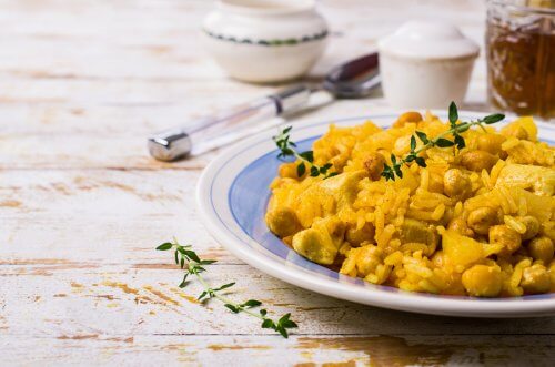 recette du curry de pois chiche