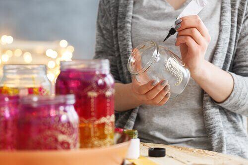 idées pour recycler des bocaux en verre