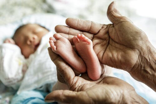 être grand-mère pour la première fois