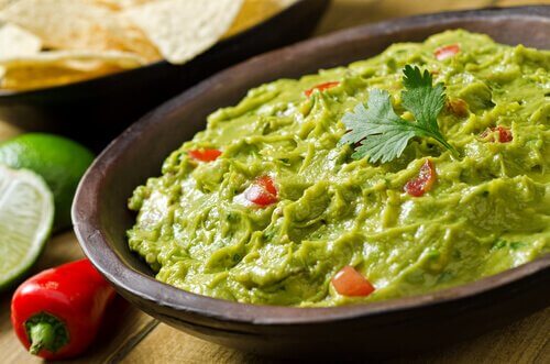 le guacamole pour accompagner les tacos vegans