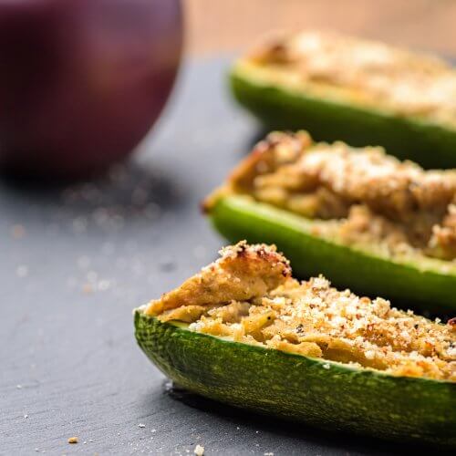 courgettes farcies à la viande