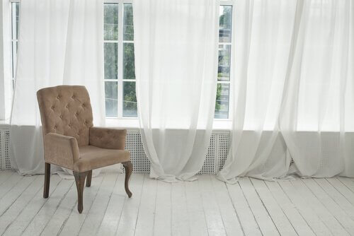 choix du tissu des rideaux