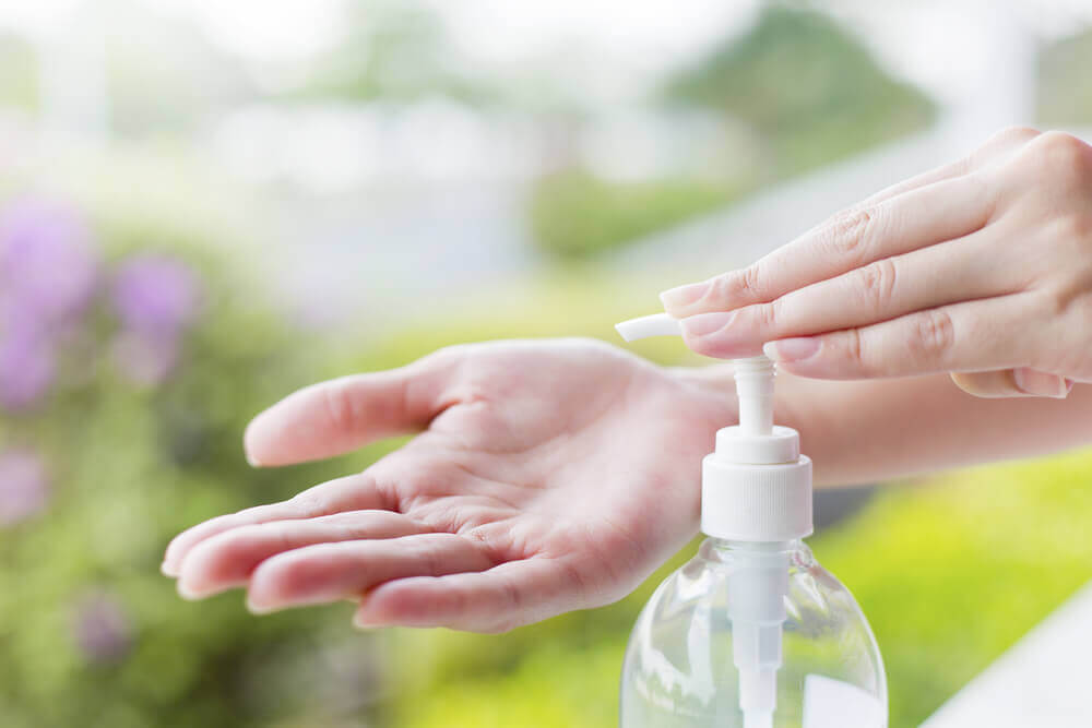 un savon pour les mains liquide