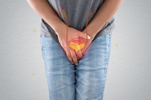 Une personne qui souffre d'incontinence urinaire