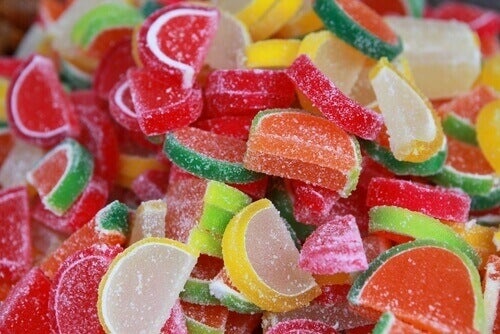 Des bonbons réalisés à base de fructose